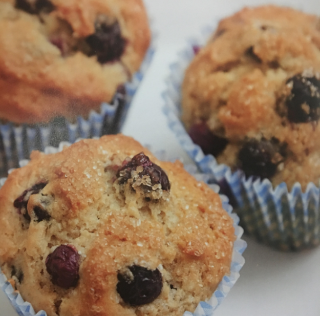 Blueberry and Oatmeal Muffin Recipe