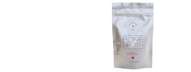 Australian Beef Bone Broth with Beetroot Powder Pouch